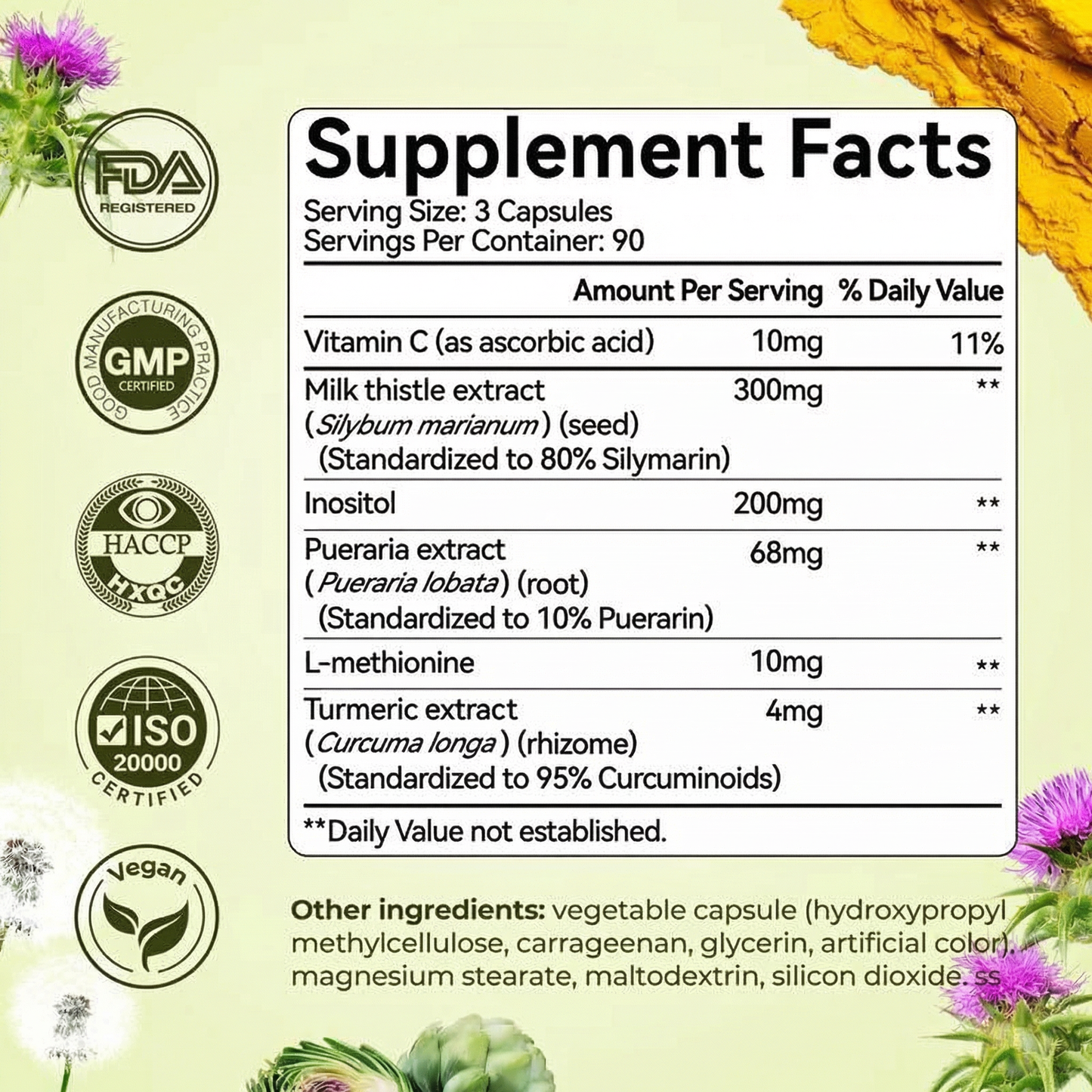 (Limited Time Deal) Milk Thistle Liver Detox & Colon Cleanse (Recommended by Doctors)