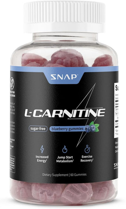 L-Carnitine Sugar-Free Blueberry Gummies