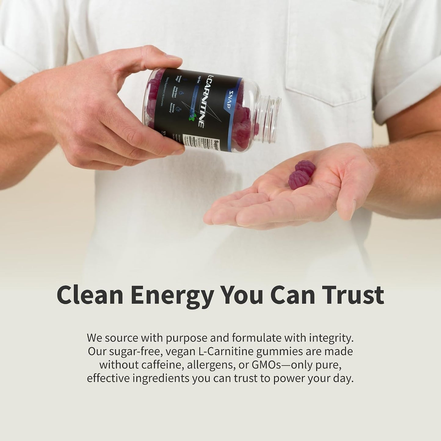L-Carnitine Sugar-Free Blueberry Gummies
