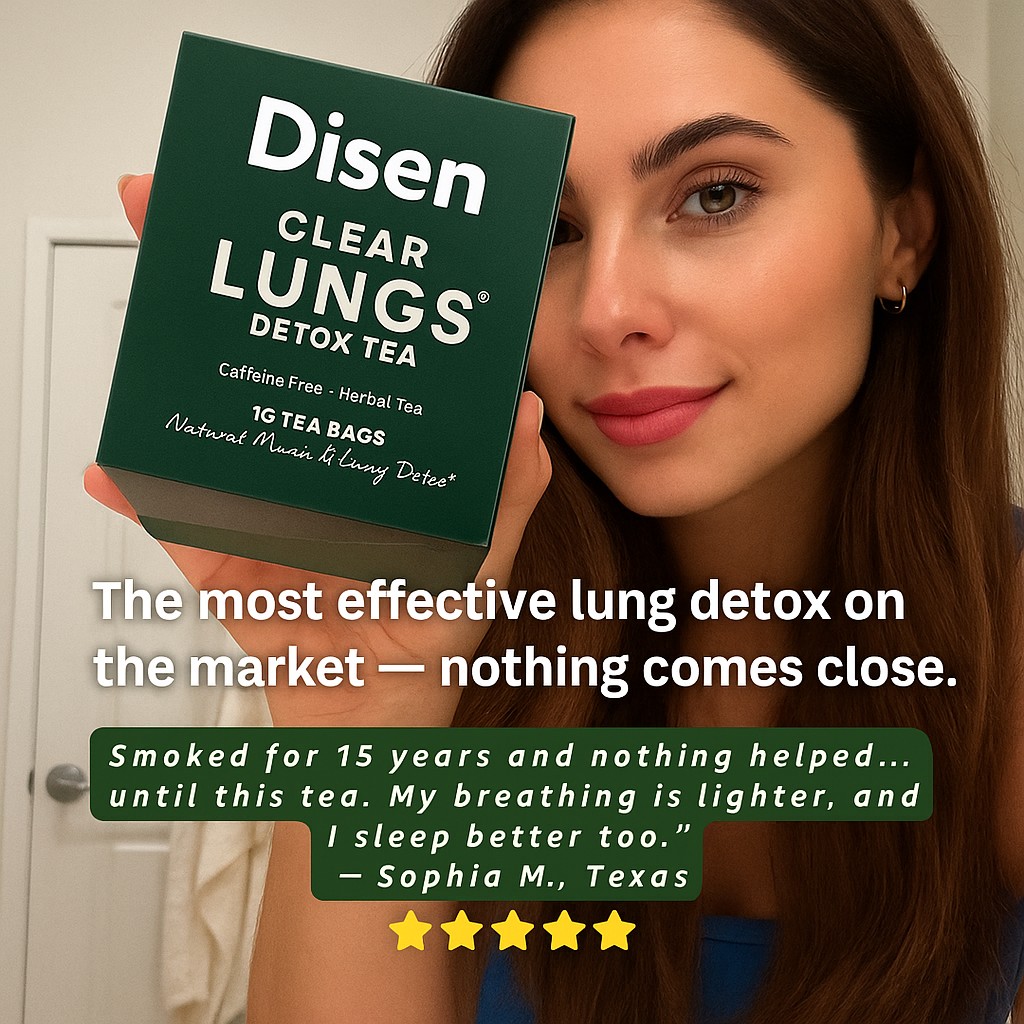 DISEN TEA BAGS FOR LUNG DETOX