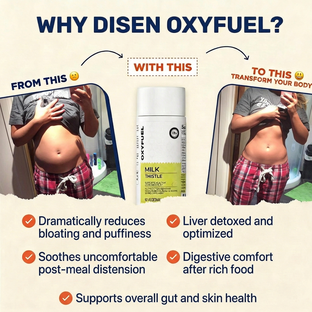DISEN™ OXYFUEL LIVER DETOX & 30- DAY CLEANSE GUARANTEE