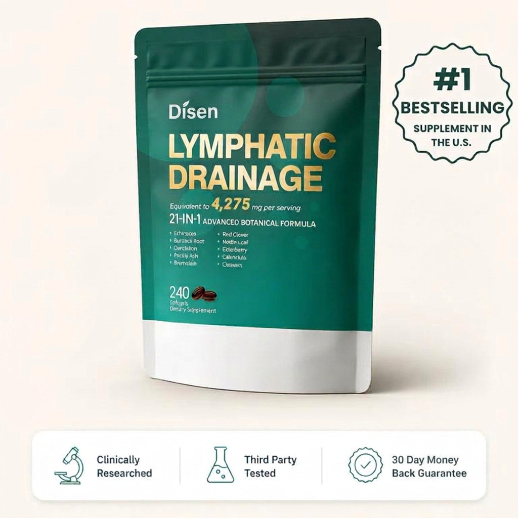 Disen™ Lymphatic Drainage & 30-Day Depuff Guarantee